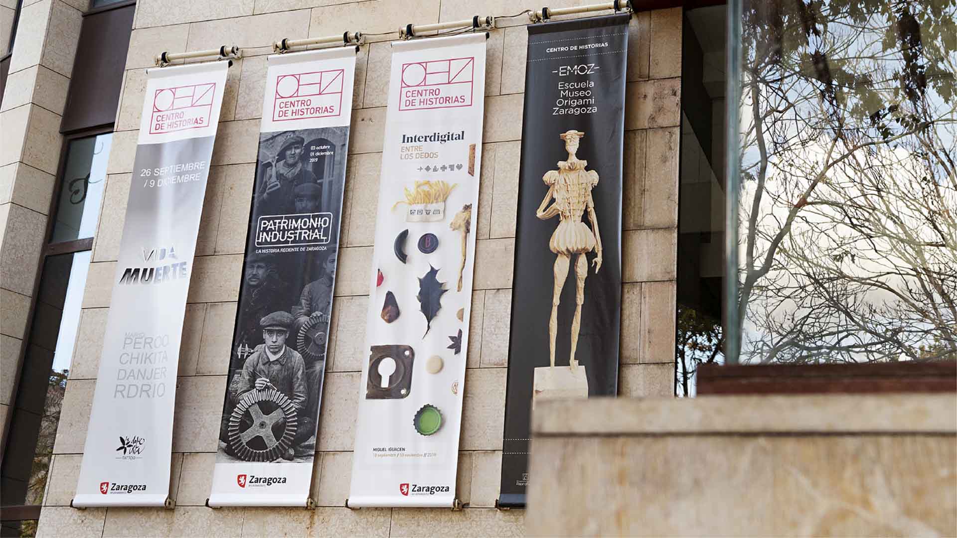 Diseño y aplicaciones para centro de Historias de Zaragoza