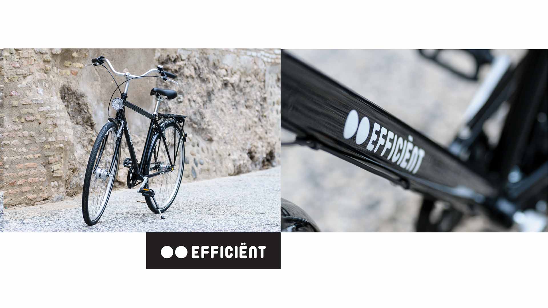 Marca zaragozana de bicicletas Efficiënt.